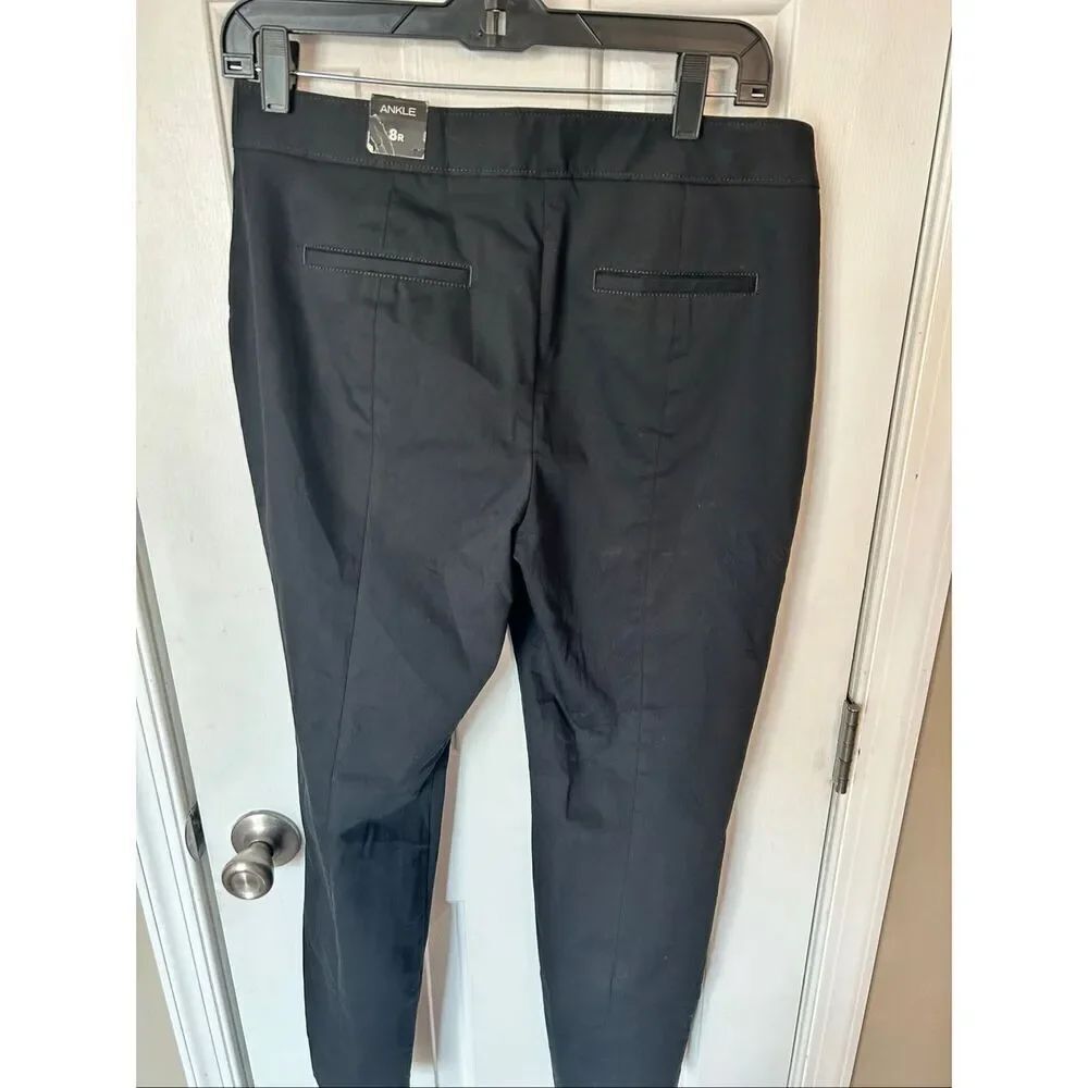 Express black ankle sailor style pants size 8R NWT